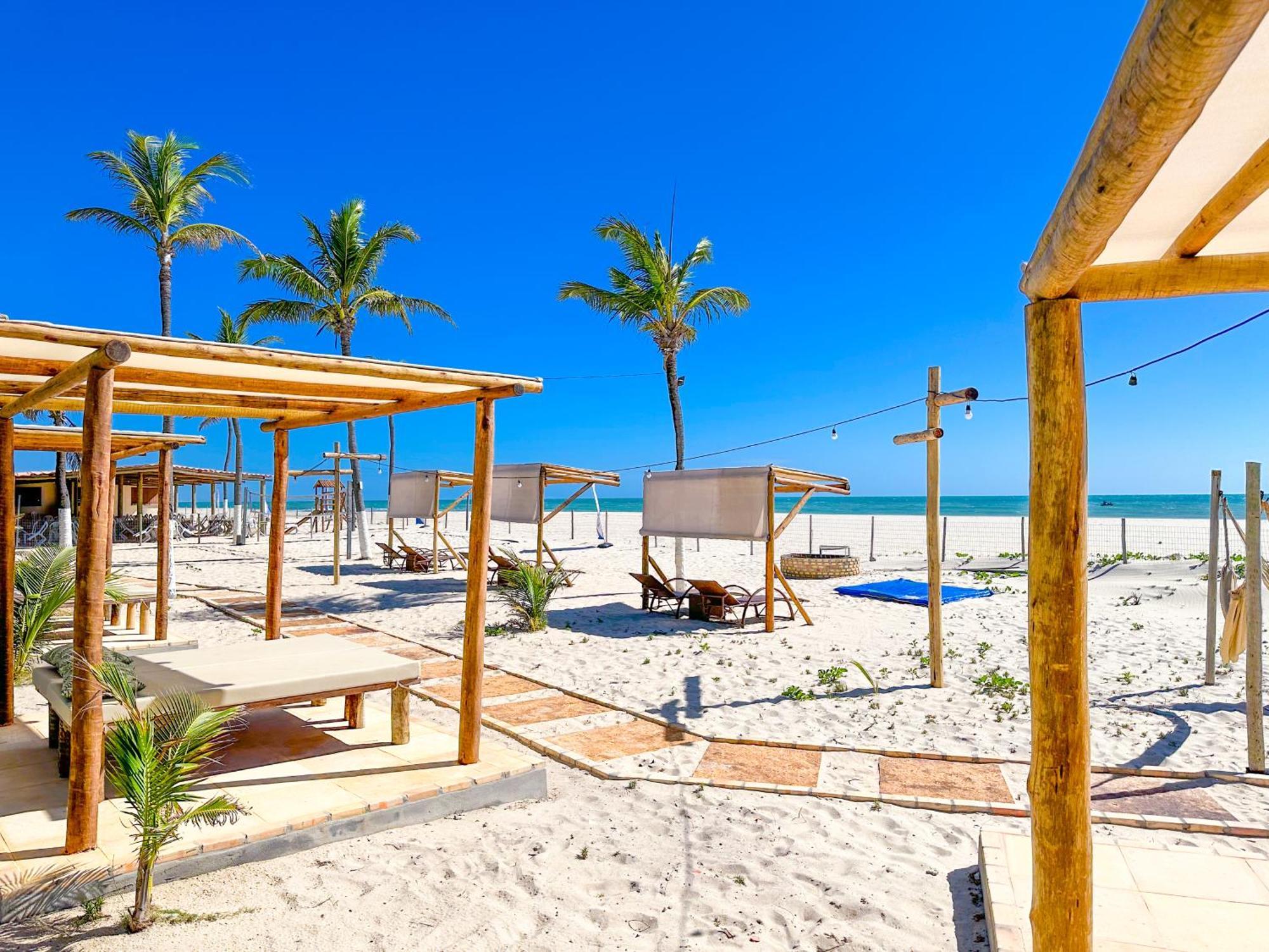 Jangadeiro Praia Hotel Resort - Parque Aquatico E Pe Na Areia Акирас Экстерьер фото
