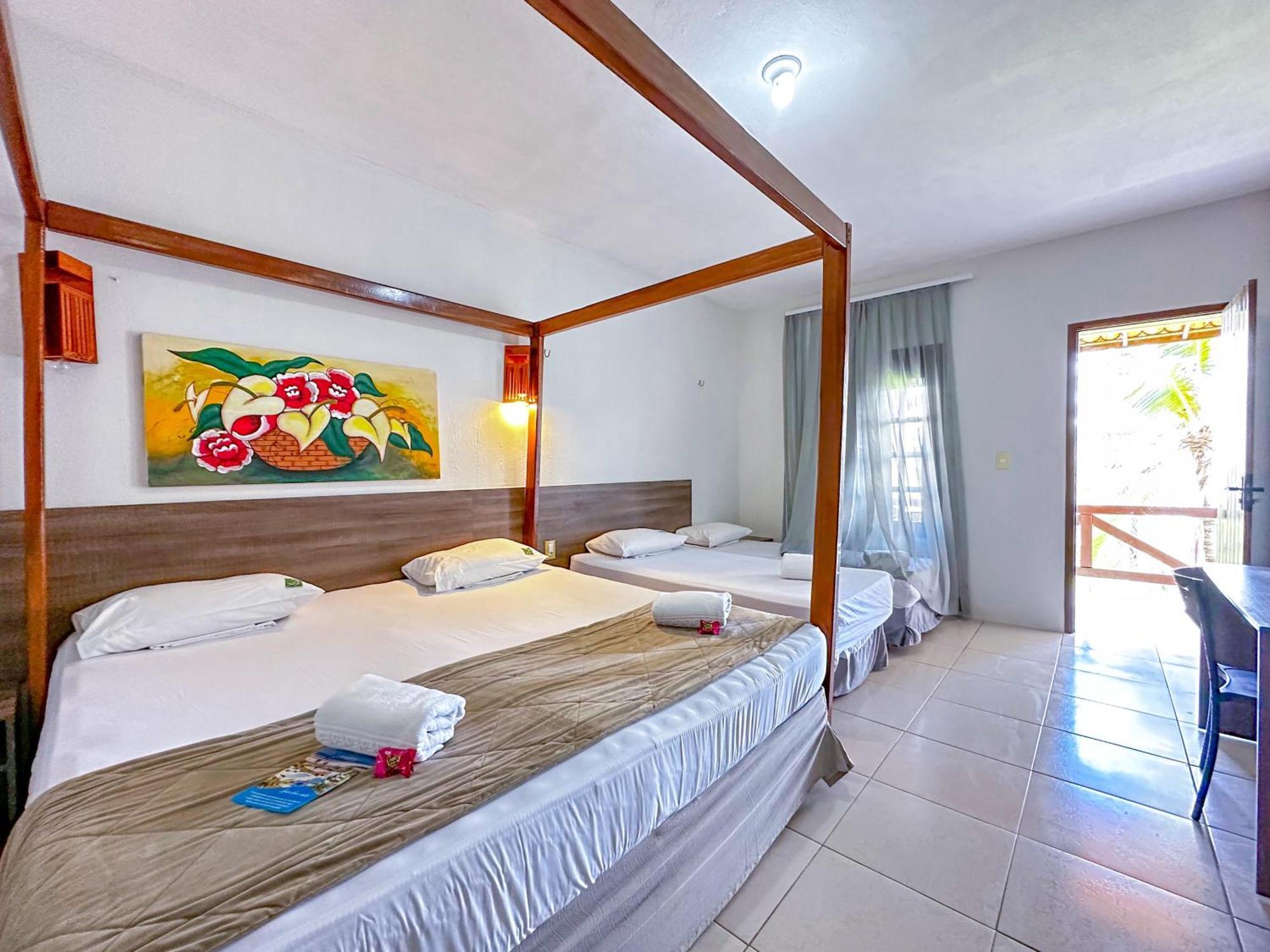 Jangadeiro Praia Hotel Resort - Parque Aquatico E Pe Na Areia Акирас Экстерьер фото